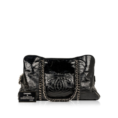 East West Patent Tote