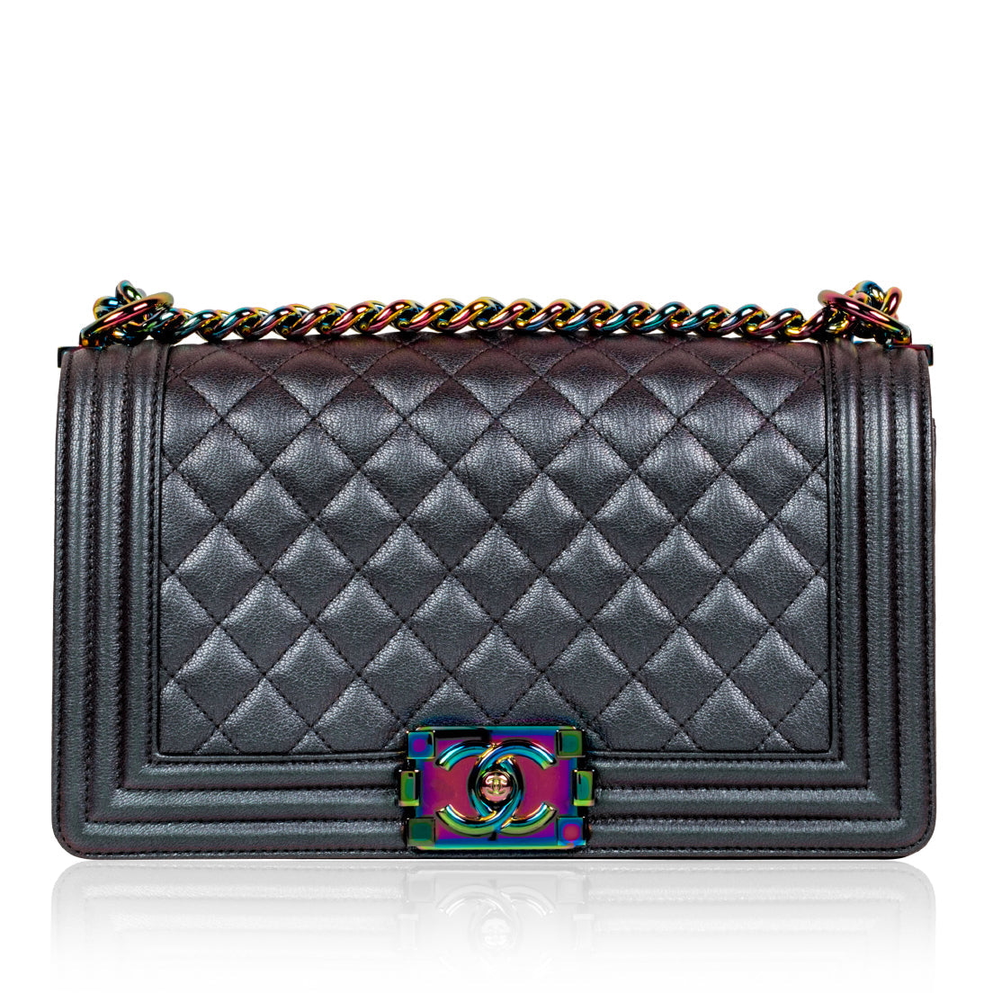 Iridescent Boy Bag - Medium