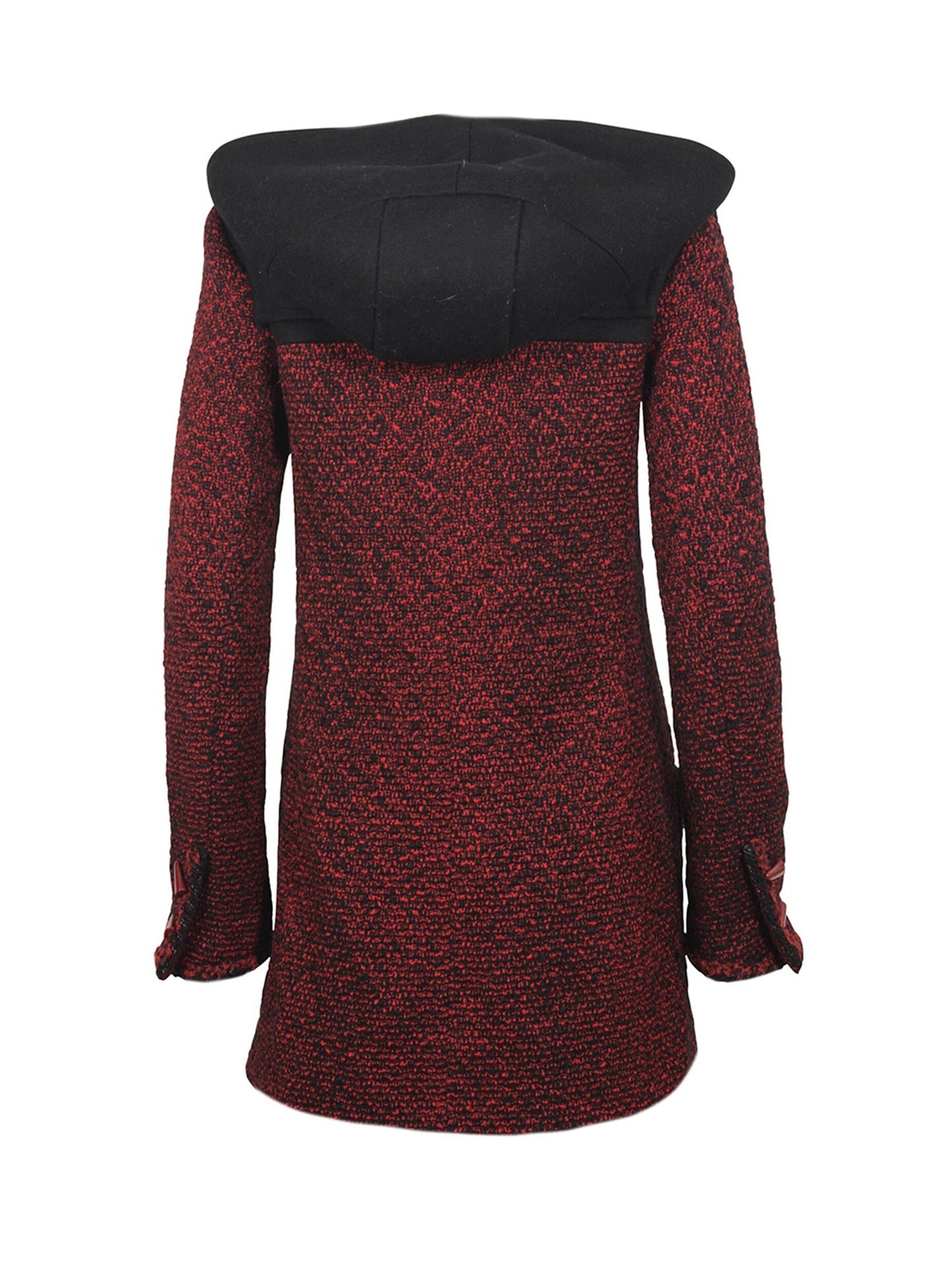 Red Tweed Duffle Coat