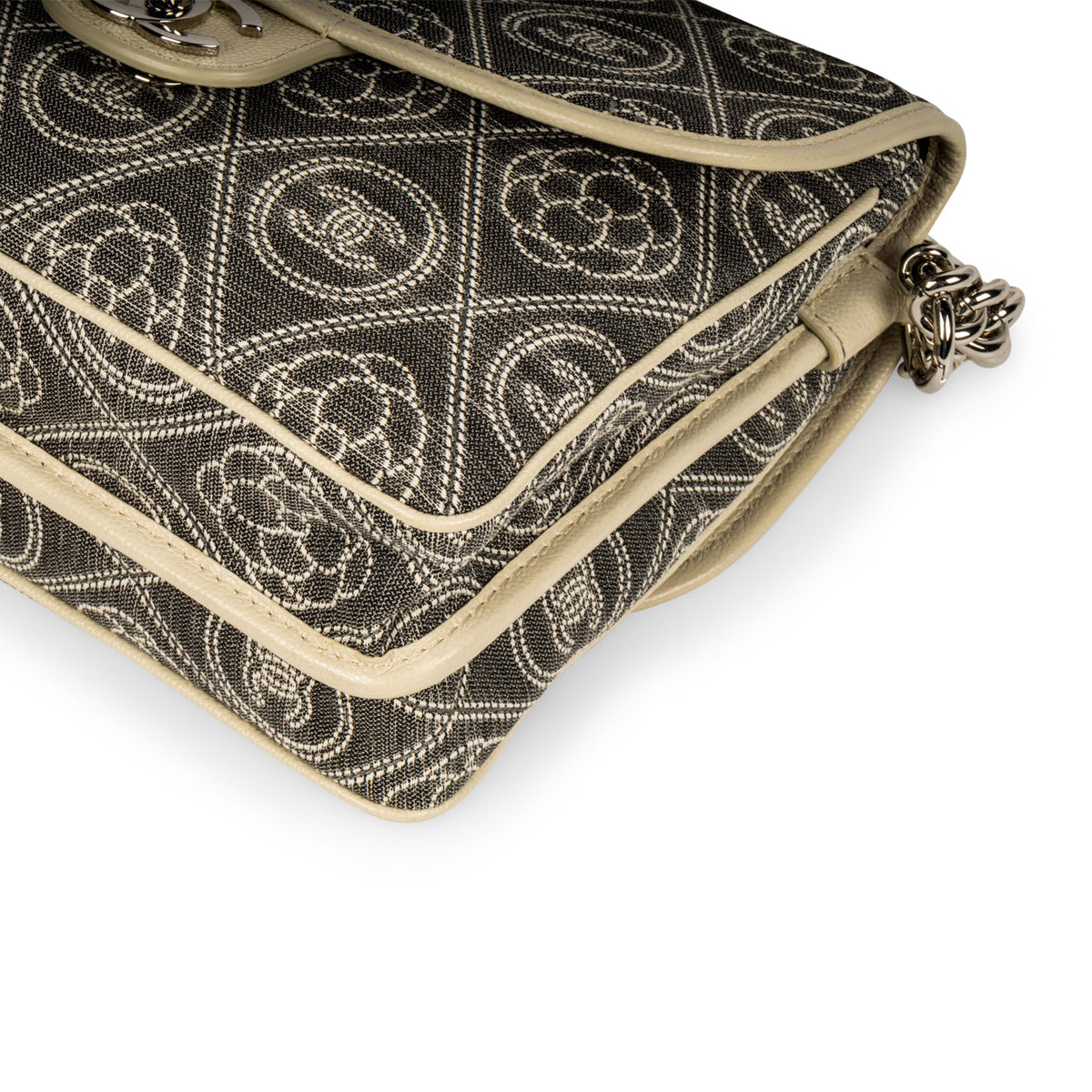 Camellia Fabric double-sided bag