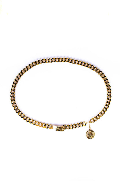 Chanel Gold Chain Link Vintage Belt