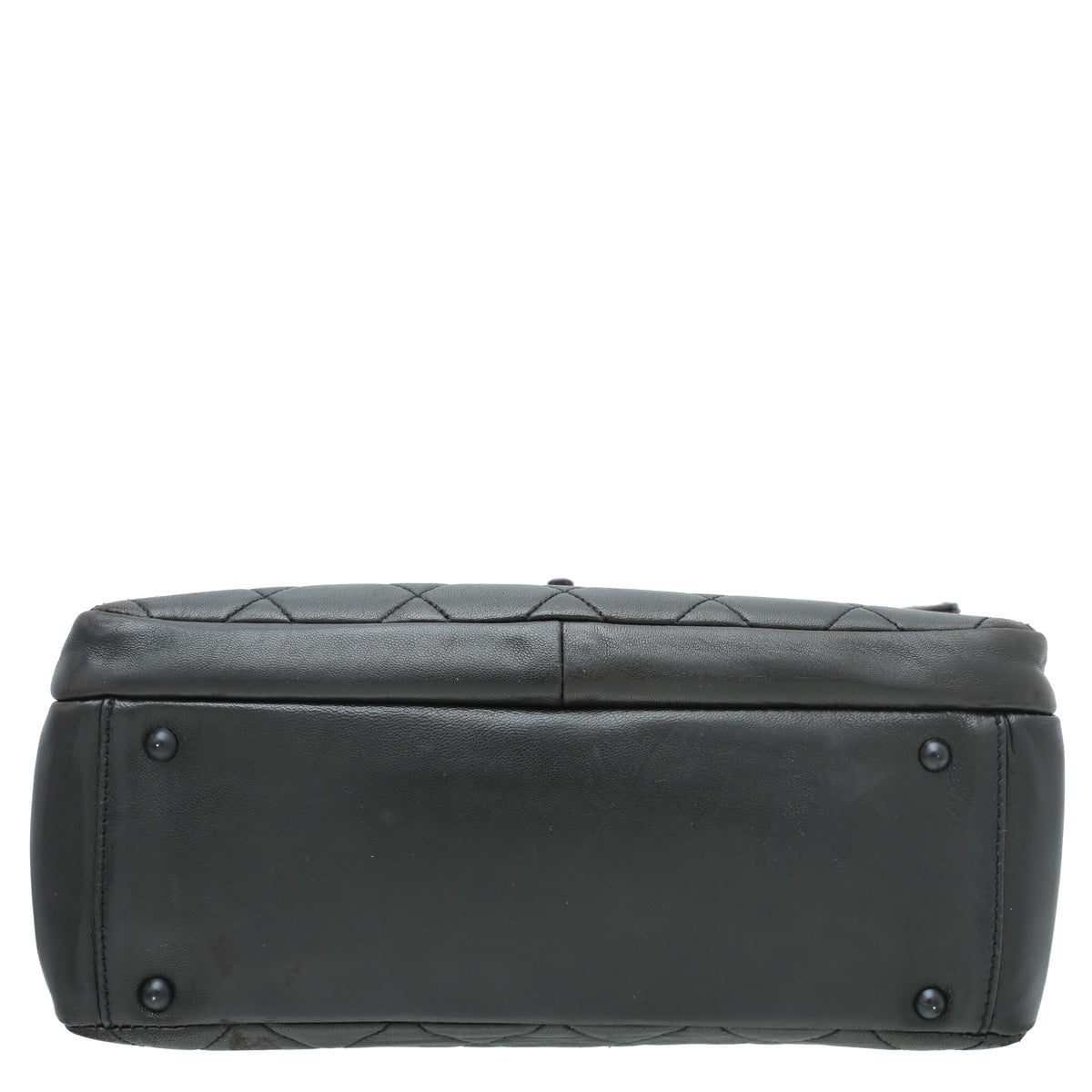 Chanel Chocolate Brown CC Resin Flap Zipped Bag