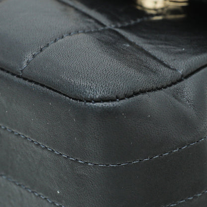 Chanel Black Chocolate Bar Lucky Charms Flap Medium Bag