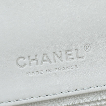 Chanel White Multi Chain Flap Bag