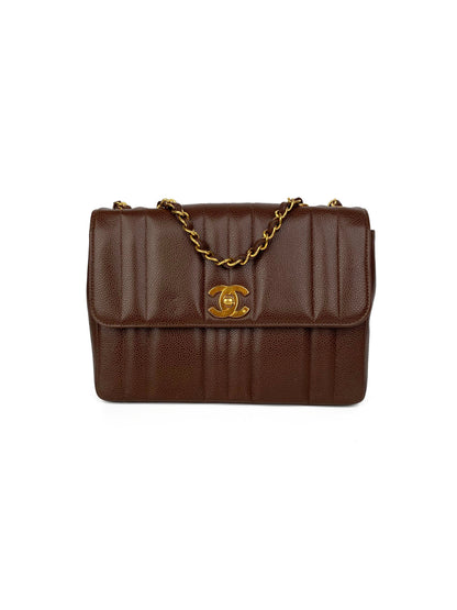 Chanel Brown Small Vintage Flap Bag
