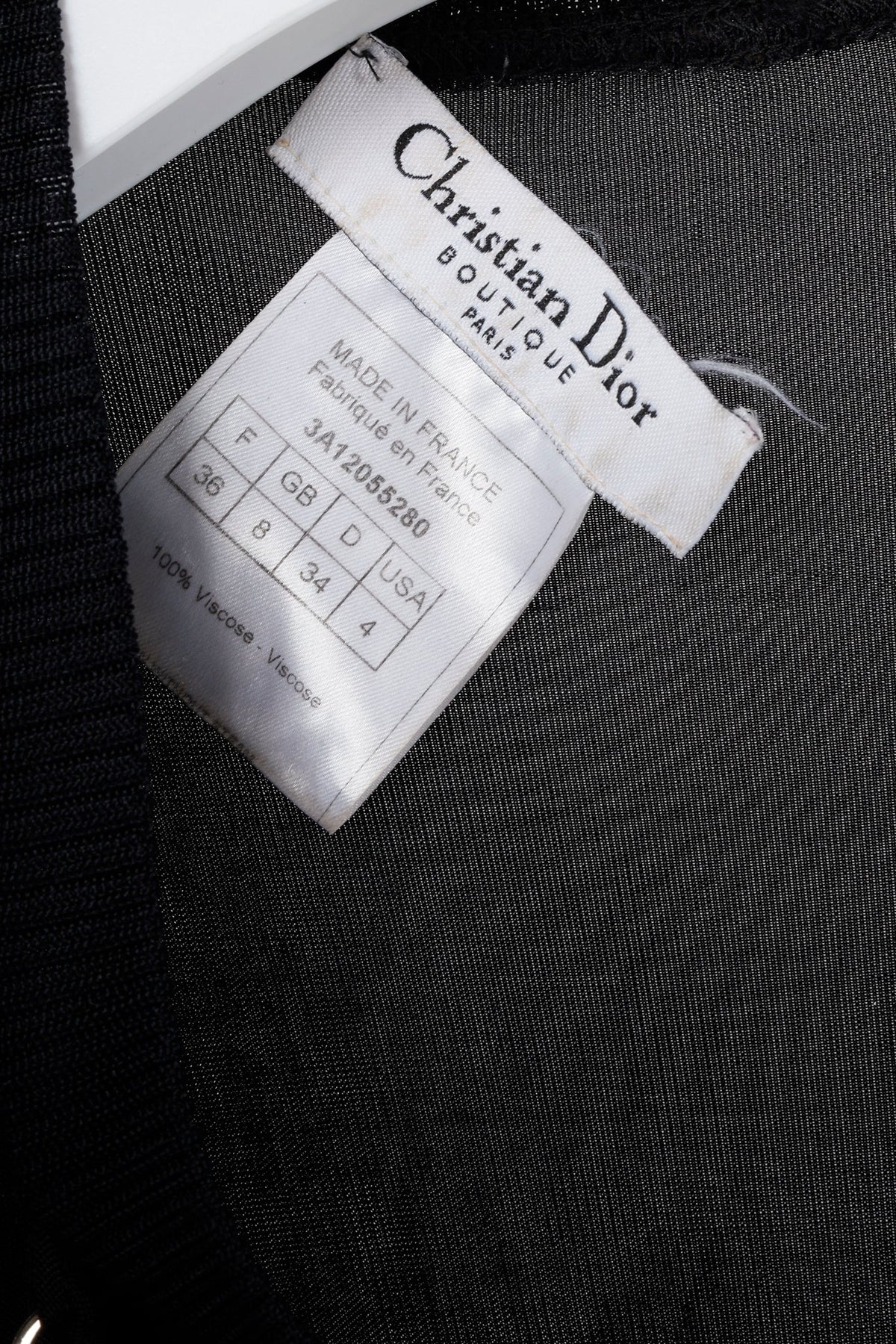 Christian Dior Silver Logo Chain Tank Top
