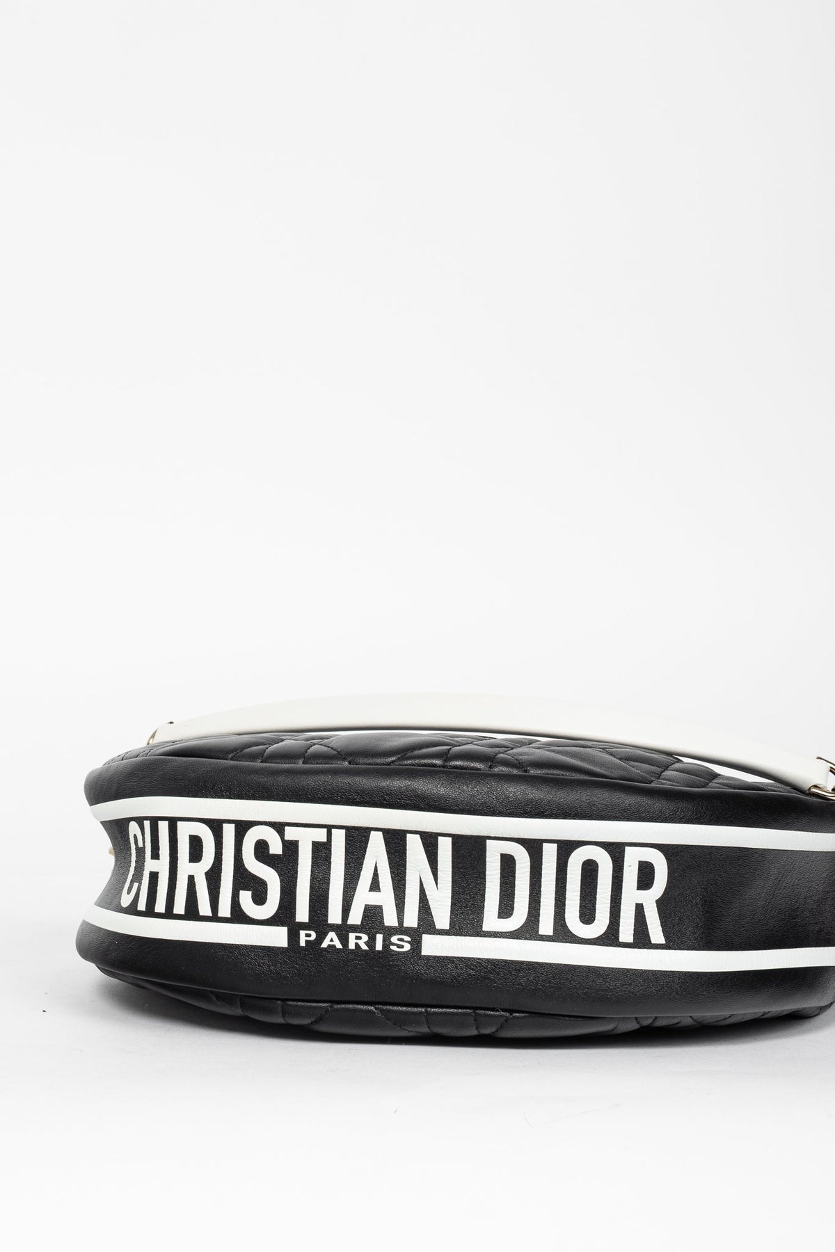 Christian Dior Vibe Medium Black Cannage Hobo