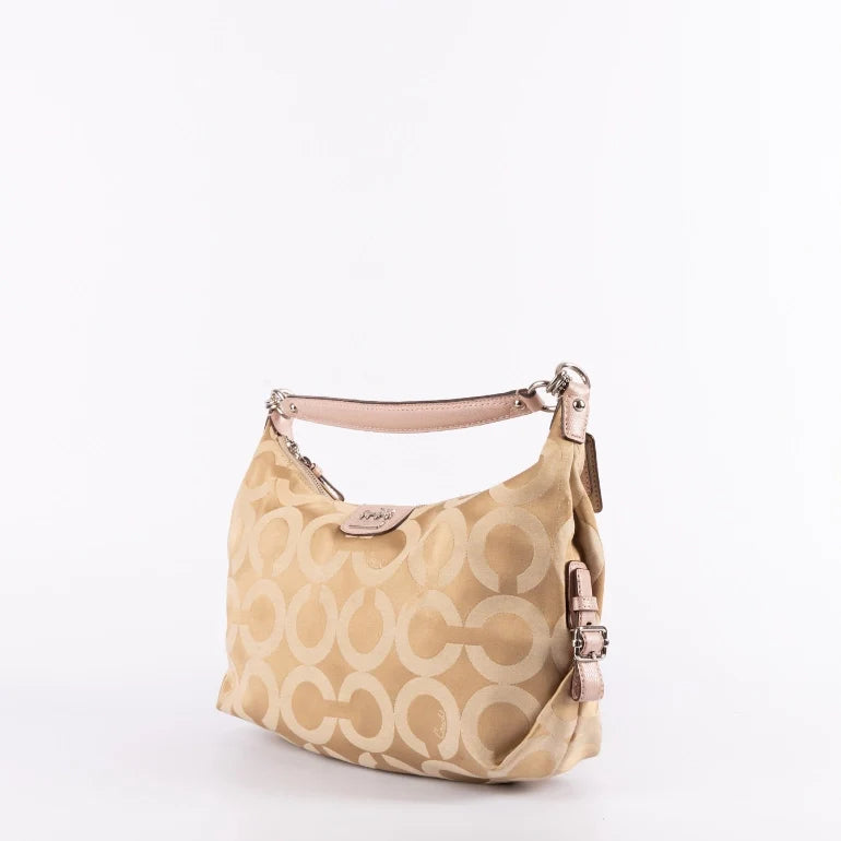 Coach Madison Op Art Hailey Hobo Bag
