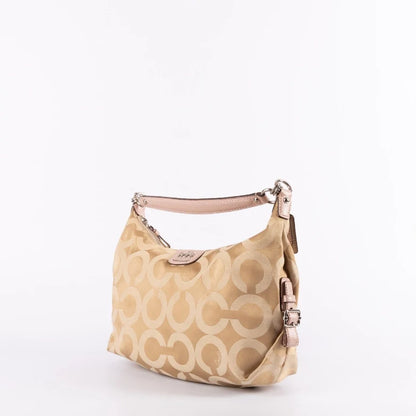 Coach Madison Op Art Hailey Hobo Bag