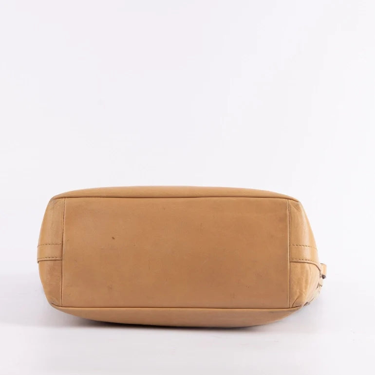 Coach Signature Canvas and Leather Shoulder Bag
