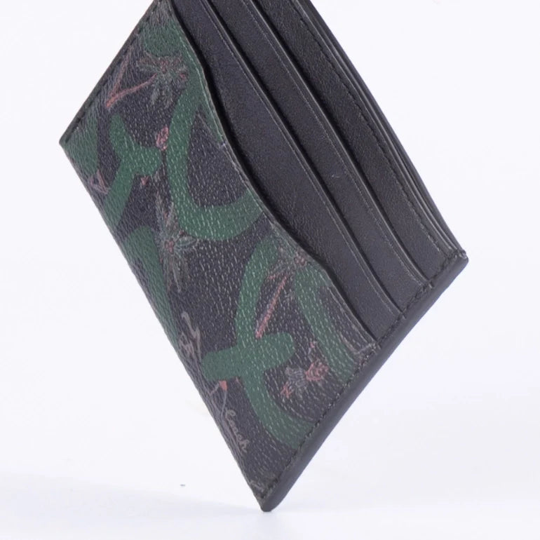 Coach X Keith Haring Slim ID Card Case With Hula Dance Print
