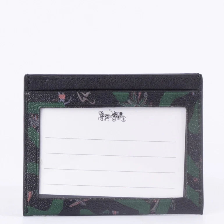 Coach X Keith Haring Slim ID Card Case With Hula Dance Print