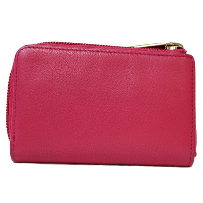 CHANEL CC Key Holder Caviar Leather Case Wallet Pink 22826381