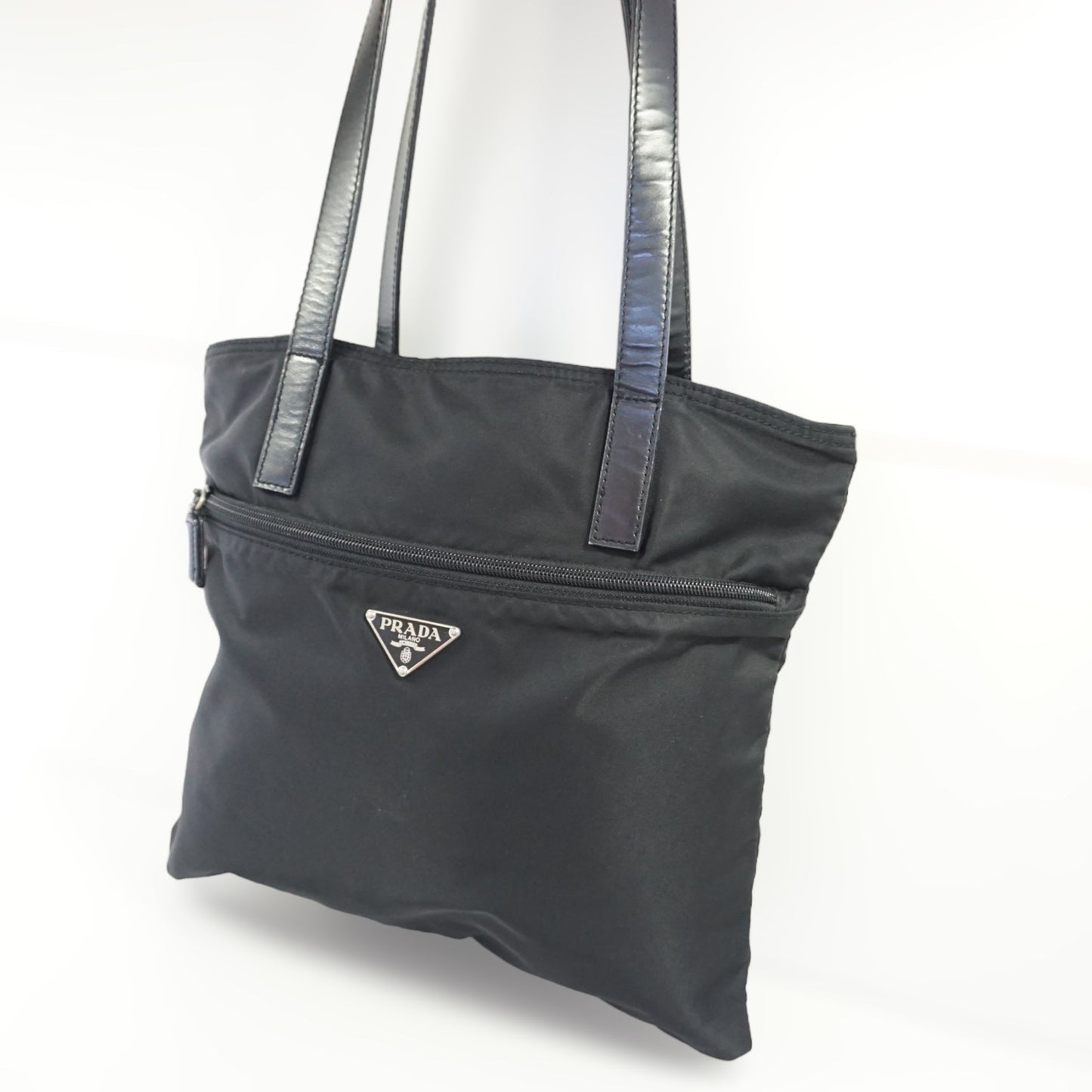 Prada Sort Skuldertaske