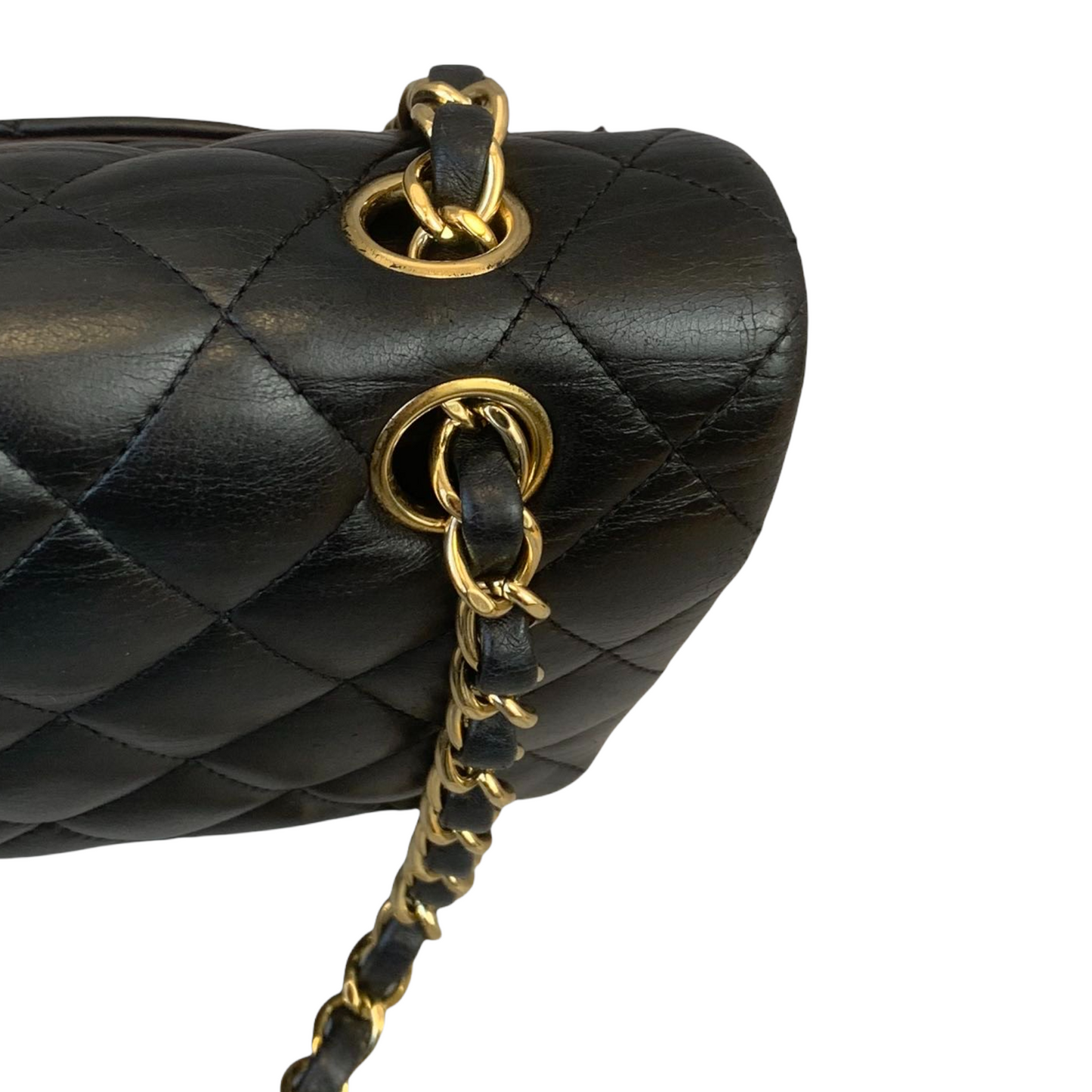 Classic Flap Medium Lambskin Black GHW