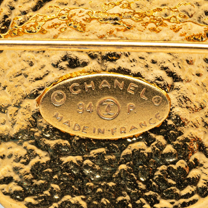 CHANEL Triple CC Brooch Costume Brooch
