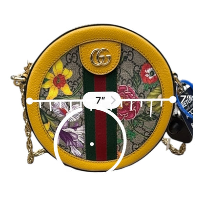 Handbag Luxury Designer By Gucci In Multi, Size:Small