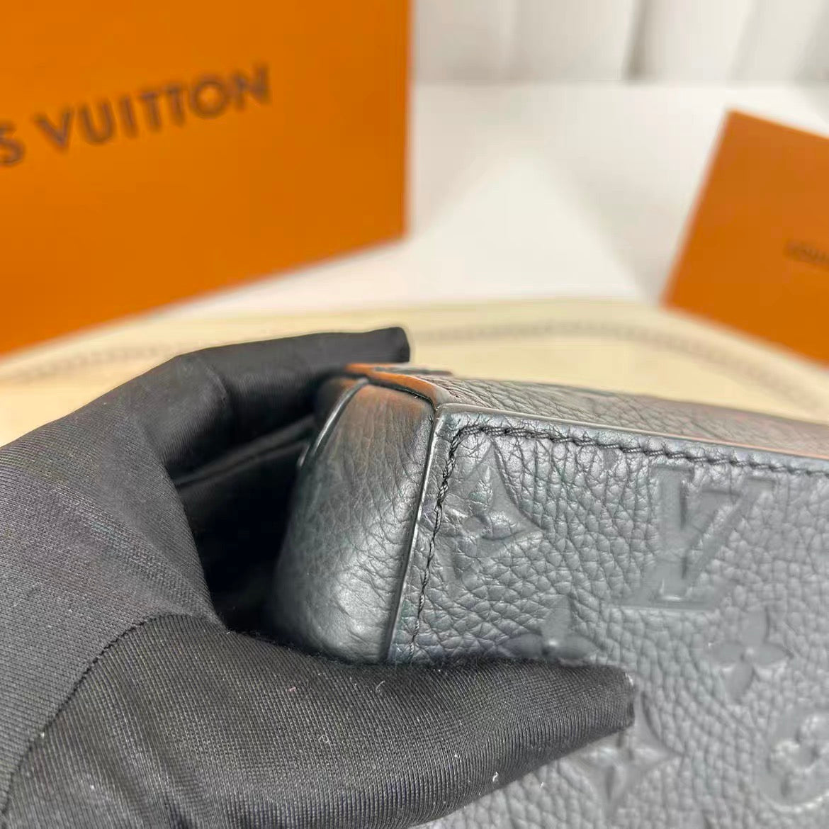 Louis Vuitton Steamer M81746 Black