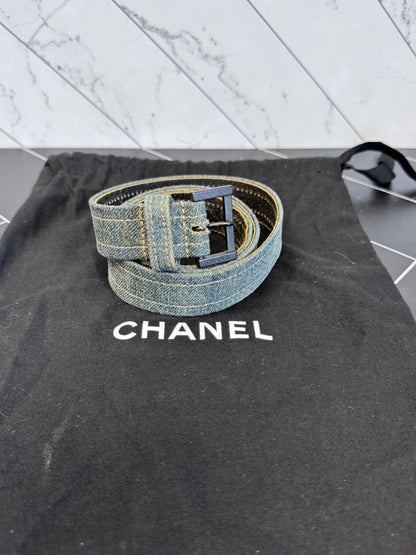 Chanel Denim Belt