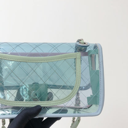 Coco Splash Medium Flap Bag Multicoloured with SHW