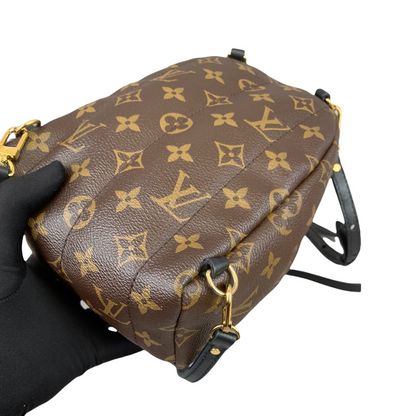 Louis-Vuitton Palm Springs Backpack Mini Monogram Canvas