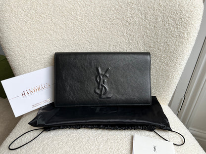 Yves Saint Laurent (YSL) Black Belle de Jour Clutch