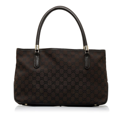 Brown Gucci GG Canvas Tote