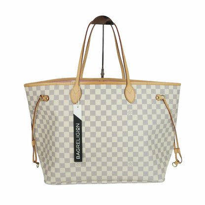 Louis-Vuitton Neverfull GM Damier Azure Canvas