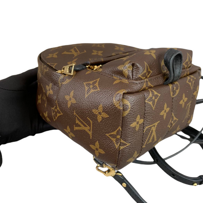 Louis-Vuitton Palm Springs Backpack Mini Monogram Canvas