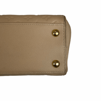 Louis-Vuitton Empreinte Leather Trocadero Bag in Dune