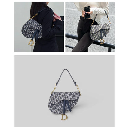 Very Good ( Rank A)｜Dior Trotter Saddle Shoulder Bag Medium｜S25032304
