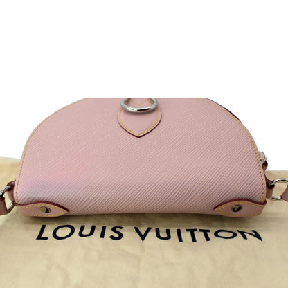 Louis Vuitton Saint Cloud Epi Leather Shoulder Bag Rose Ballerine