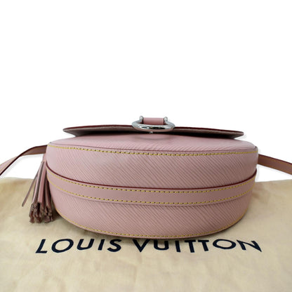 Louis Vuitton Saint Cloud Epi Leather Shoulder Bag Rose Ballerine