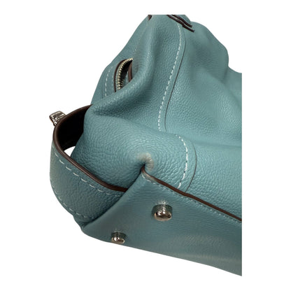 Handbag Designer By Coach In Teal, Size:Medium