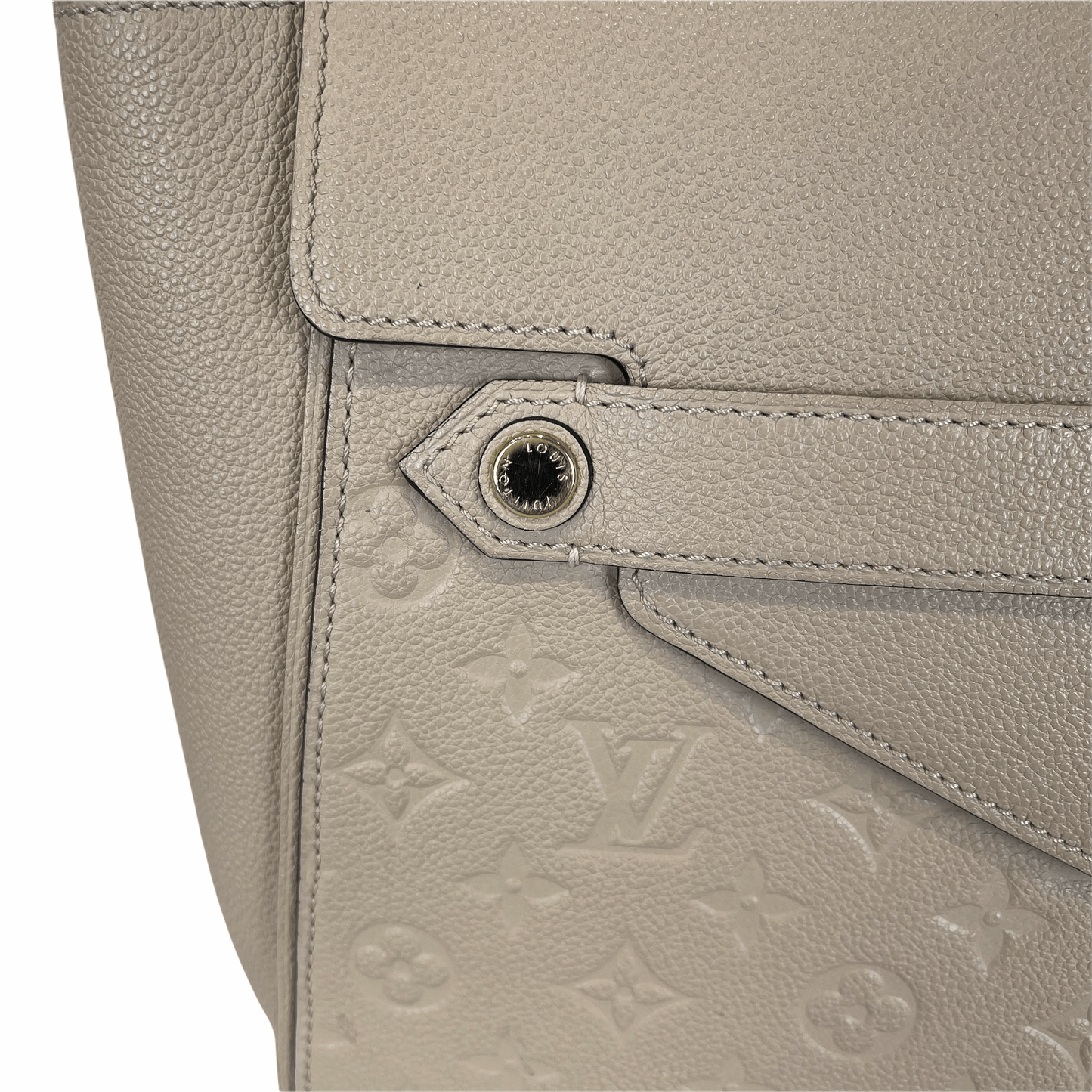 Louis-Vuitton Empreinte Leather Trocadero Bag in Dune