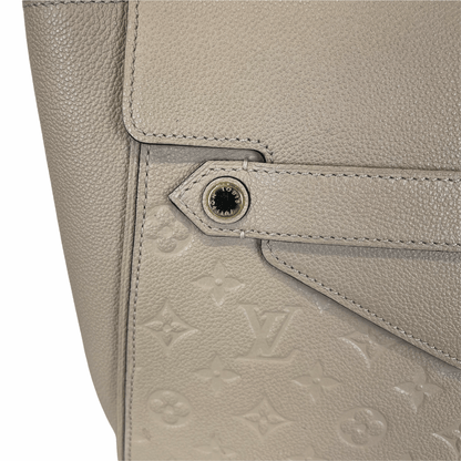 Louis-Vuitton Empreinte Leather Trocadero Bag in Dune