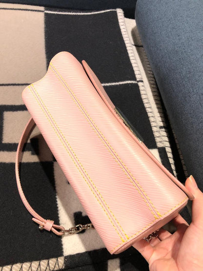 Louis-Vuitton Empreinte Daily Pouch Rose Poudre