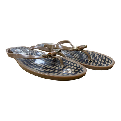 SANDALS DESIGNER by COACH In BROWN, Size: 10