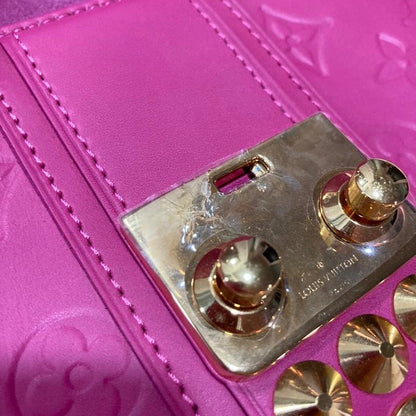 Louis-Vuitton New of Sarah Wallet in Dark Purple Vernis