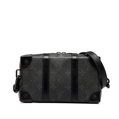 LOUIS VUITTON Monogram Eclipse Soft Trunk Wallet Crossbody Crossbody Bag