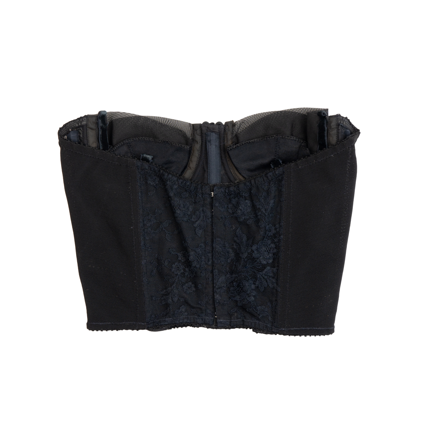 Christian Dior Black Lace Bustier - Women's 85