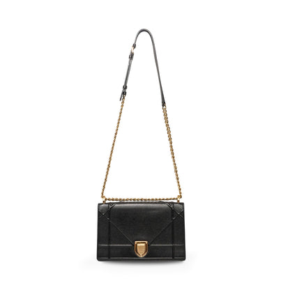 Christian Dior Black 'Diorama Medium' Bag