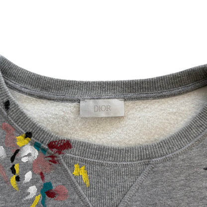 Christian Dior Paint Splatter Sweater - Men's L