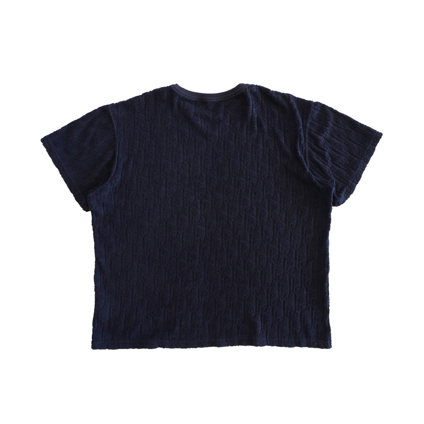 Christian Dior 'Oblique' Terrycloth T-Shirt - Men's M