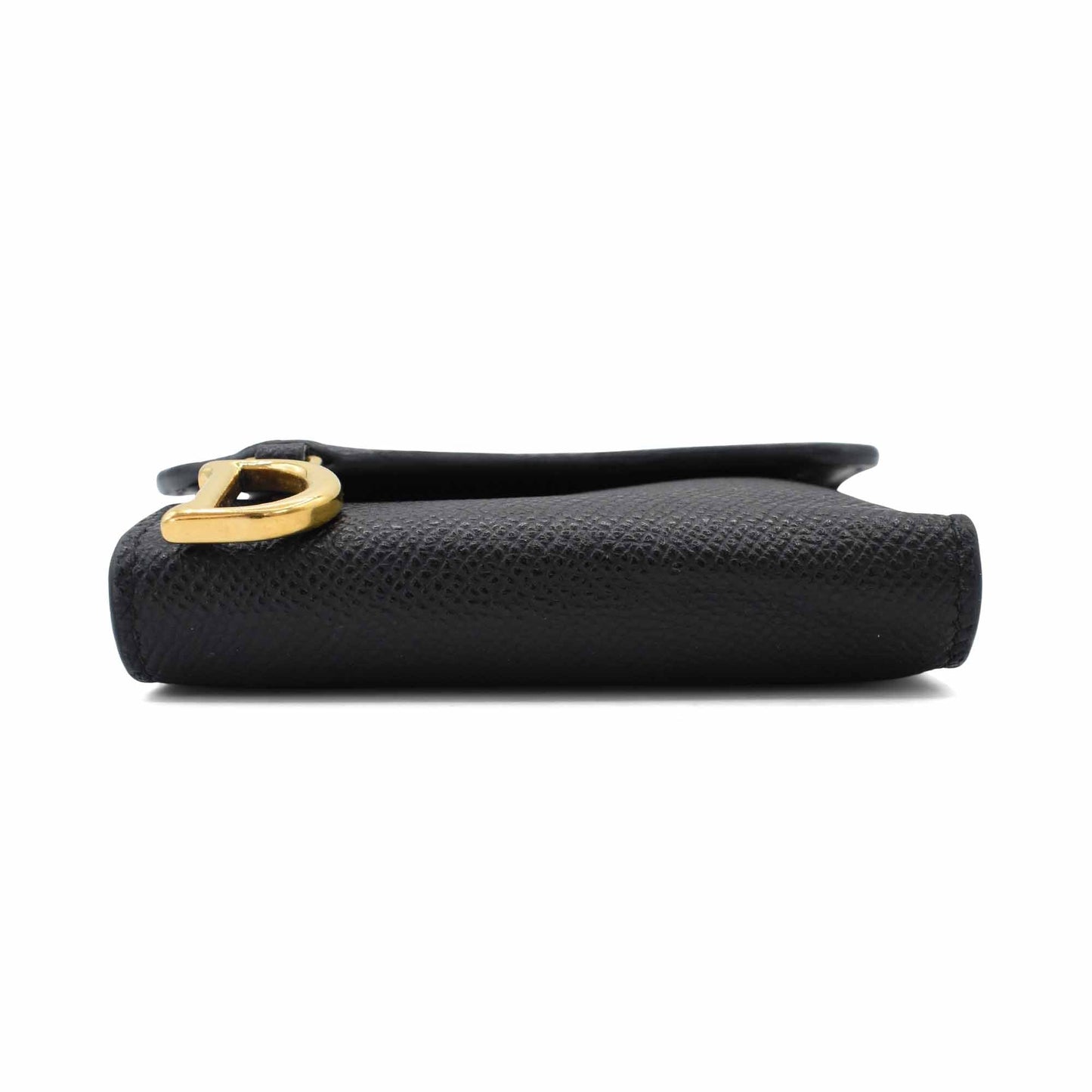 Christian Dior 'Saddle Lotus' Compact Wallet