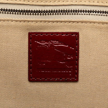 Burberry Super Nova Check Hearts Tote Tote Bag