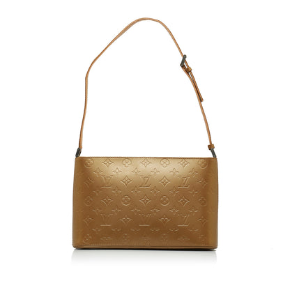 LOUIS VUITTON Monogram Mat Alston Shoulder Bag