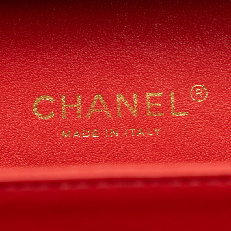 Chanel CC Caviar Filigree Vanity Bag  Leather Handbag in Excellent condition