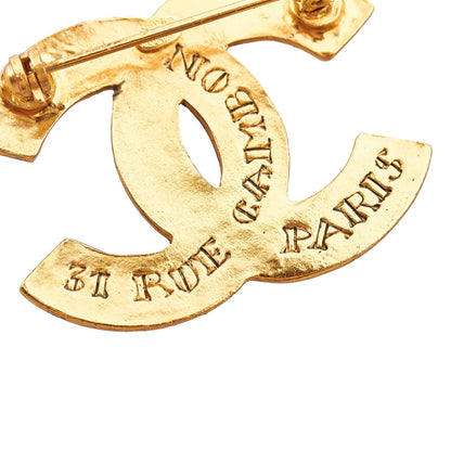 CHANEL CC Brooch Costume Brooch