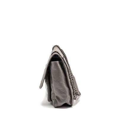 Saint Laurent / YSL Large Niki Bag Calfskin Grey SHW